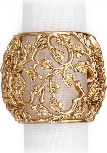 10575424 Кольцо для cалфетки Латунное L’Objet США 