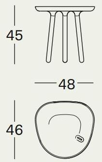Zanotta Садовый журнальный столик sun-id-1486613 - Вид №8