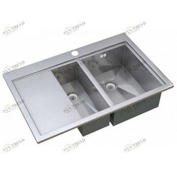 Zorg ZM X-7852-2-R Мойка кухонная прямоугольная Zorg 