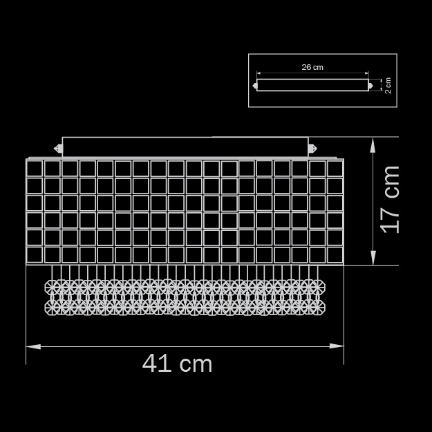 Потолочная люстра Lightstar Bezazz 743064 LIGHTSTAR ДИЗАЙНЕРСКИЕ, BEZAZZ, ДВУХЪЯРУСНЫЕ 058343 Хром  - Вид №1