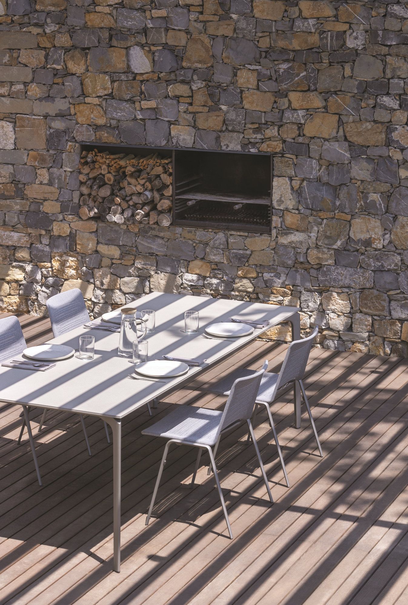 Алюминиевый прямоугольный садовый стол FAST Allsize ARCH-00121985 - Вид №2
