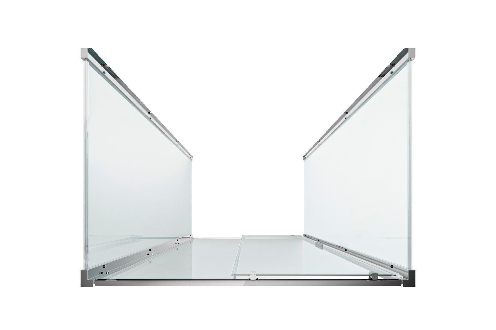 Душевая кабина из алюминия и стекла TAMANACO EASYPSC50 ARCH-00111945 - Вид №4