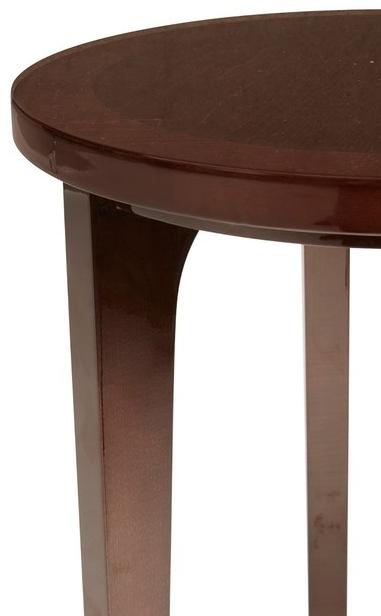 HUGUES CHEVALIER Круглый деревянный журнальный столик Vendôme Vendome sun-id-1478513 - Вид №2