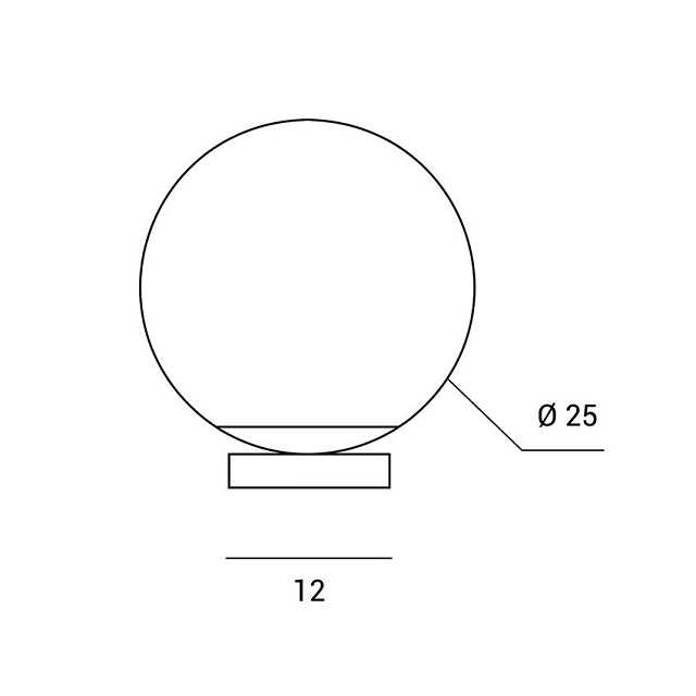 Miloox 1744.212 Настольная лампа 12х25 JUGEN CROMO. - Вид №2