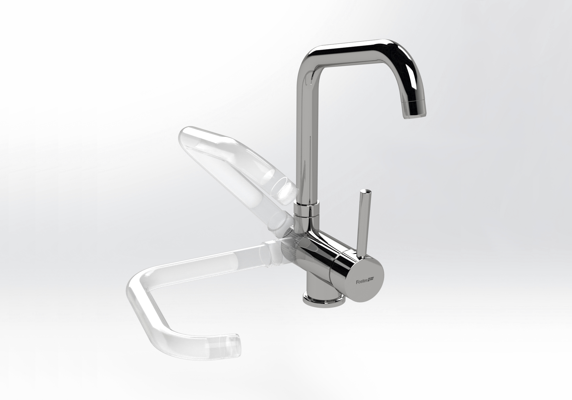 8523000 Mixer Tap Drop 8523000 Fosterspa  - Вид №3