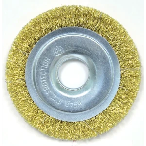 Кордщетка плоская для УШМ Elitech 1820.074600 100 мм