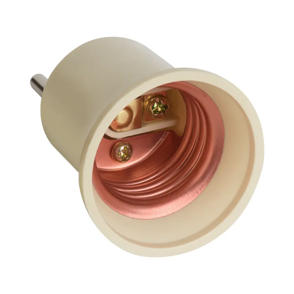 Santreyd Переходник-вилка для подключения ламп в розетку 220В 87657887 STLM-1118473