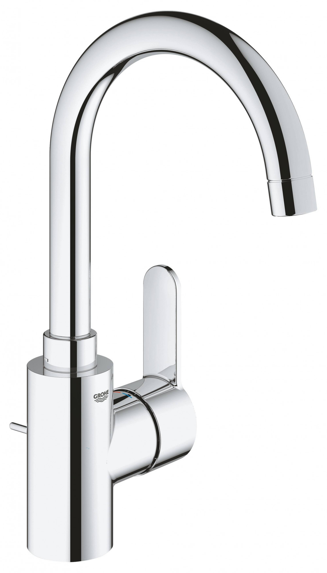 Смеситель для раковины GROHE Eurostyle Cosmopolitan с высоким изливом, хром (23043003)