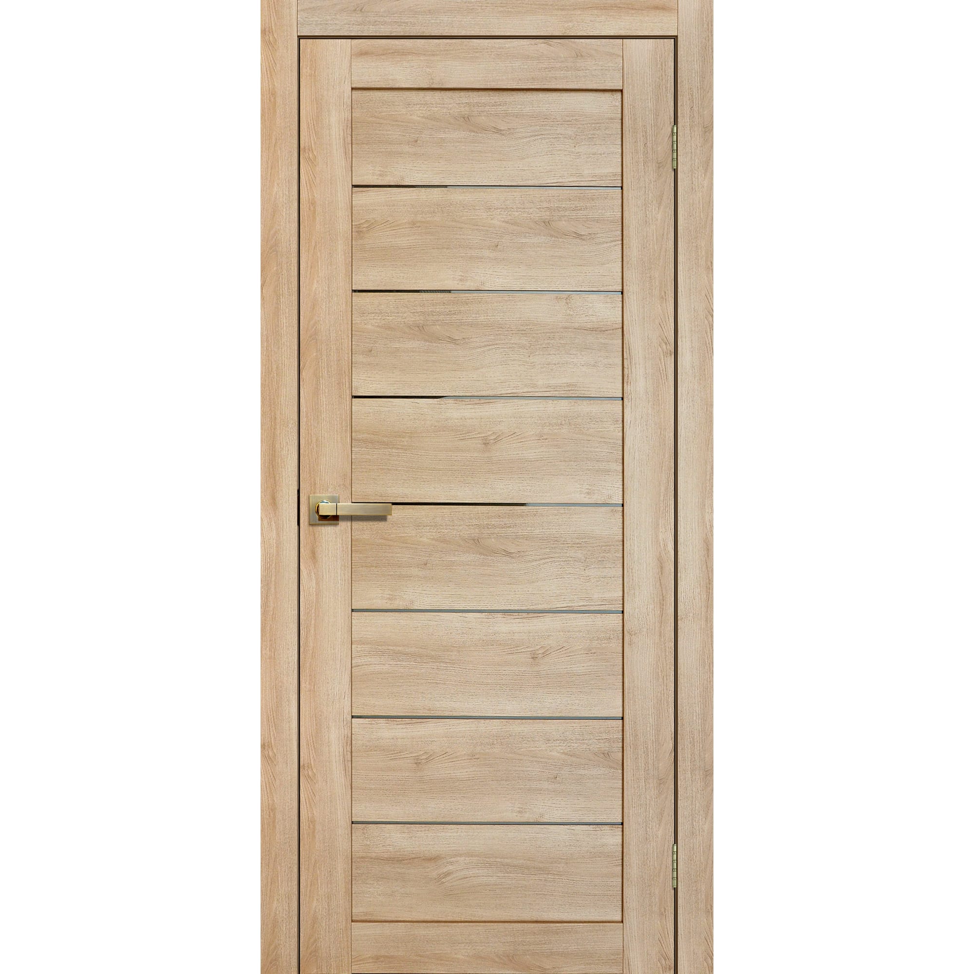 81933684 Дверь межкомнатная Лайн 90x200 см цвет дуб глостер Santreyd 