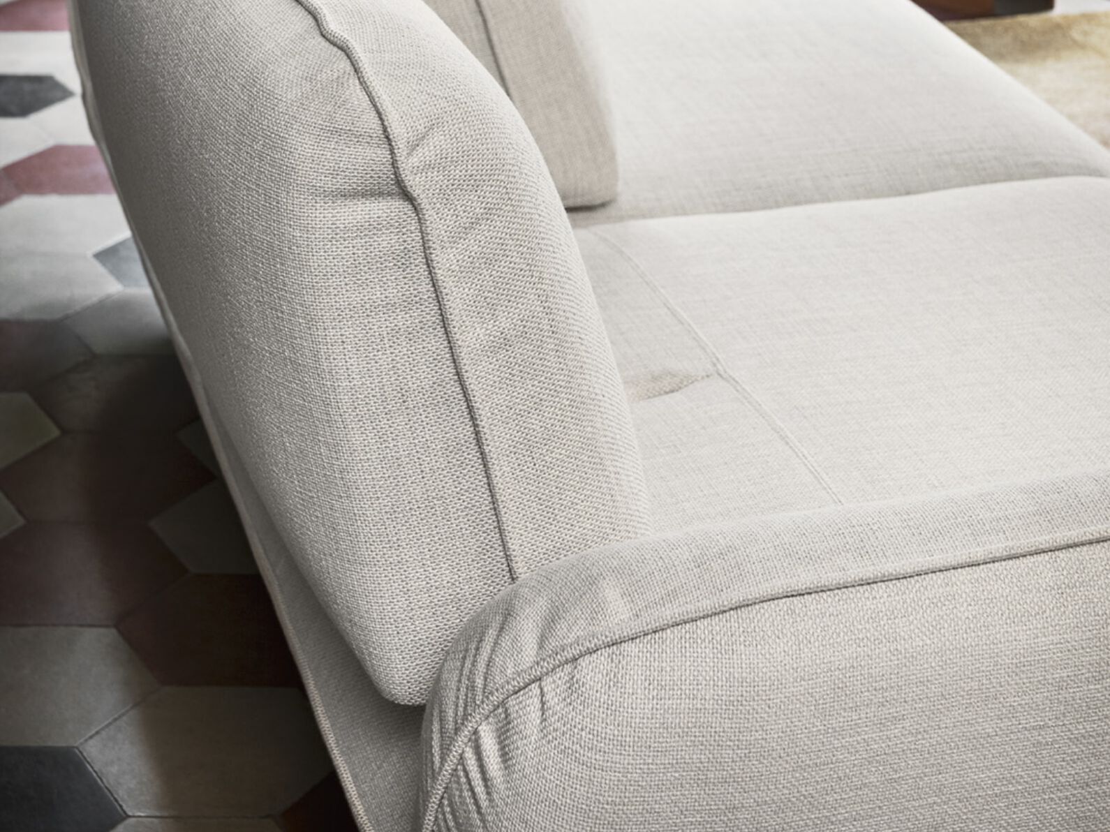 Тканевый диван с полуостровом Calligaris FAVOLA ARCH-00067211 - Вид №5