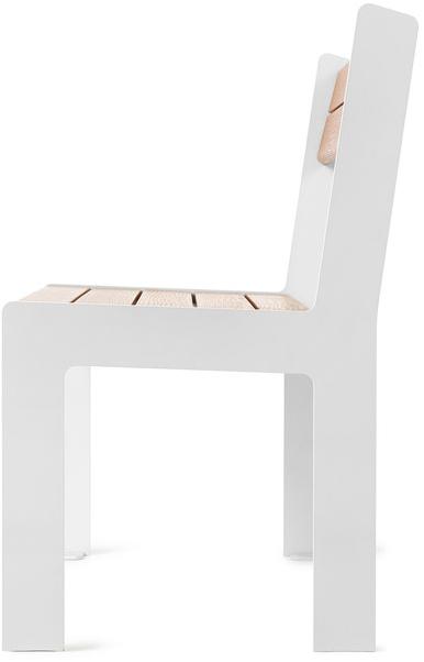 Nola Industrier Садовый стул из стали и дерева Low/high U11-59 - Вид №1