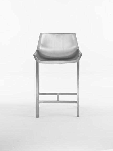 Emeco Табурет садовый алюминиевый со спинкой Sezz sun-id-1432673 - Вид №1