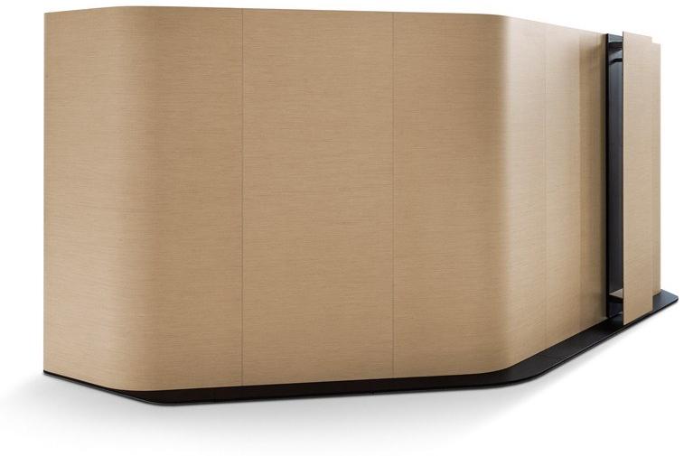 Poltrona Frau Отдельностоящая офисная перегородка из дуба L'ufficio - sistemi direzionali sun-id-1426568 - Вид №1