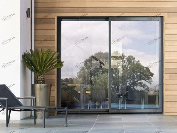 K•LINE Двойная безопасная раздвижная французская дверь sun-id-1427261