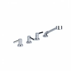 Смеситель для ванны на 4 отверстия ½“, монтаж на борт ванны JOERGER Charleston Royal