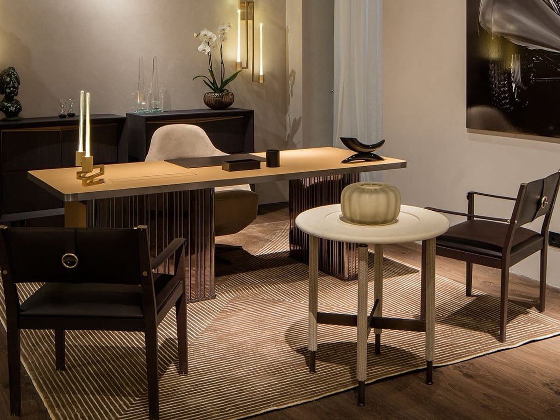 Кресло из нубука с подлокотниками Paolo Castelli Вдохновение ARCH-00014248 - Вид №1