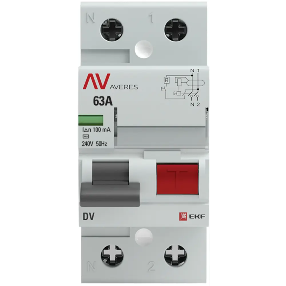 УЗО EKF Averes - защита от поражения током с автоматическим отключением 84579897 STLM-0052258 - Вид №2