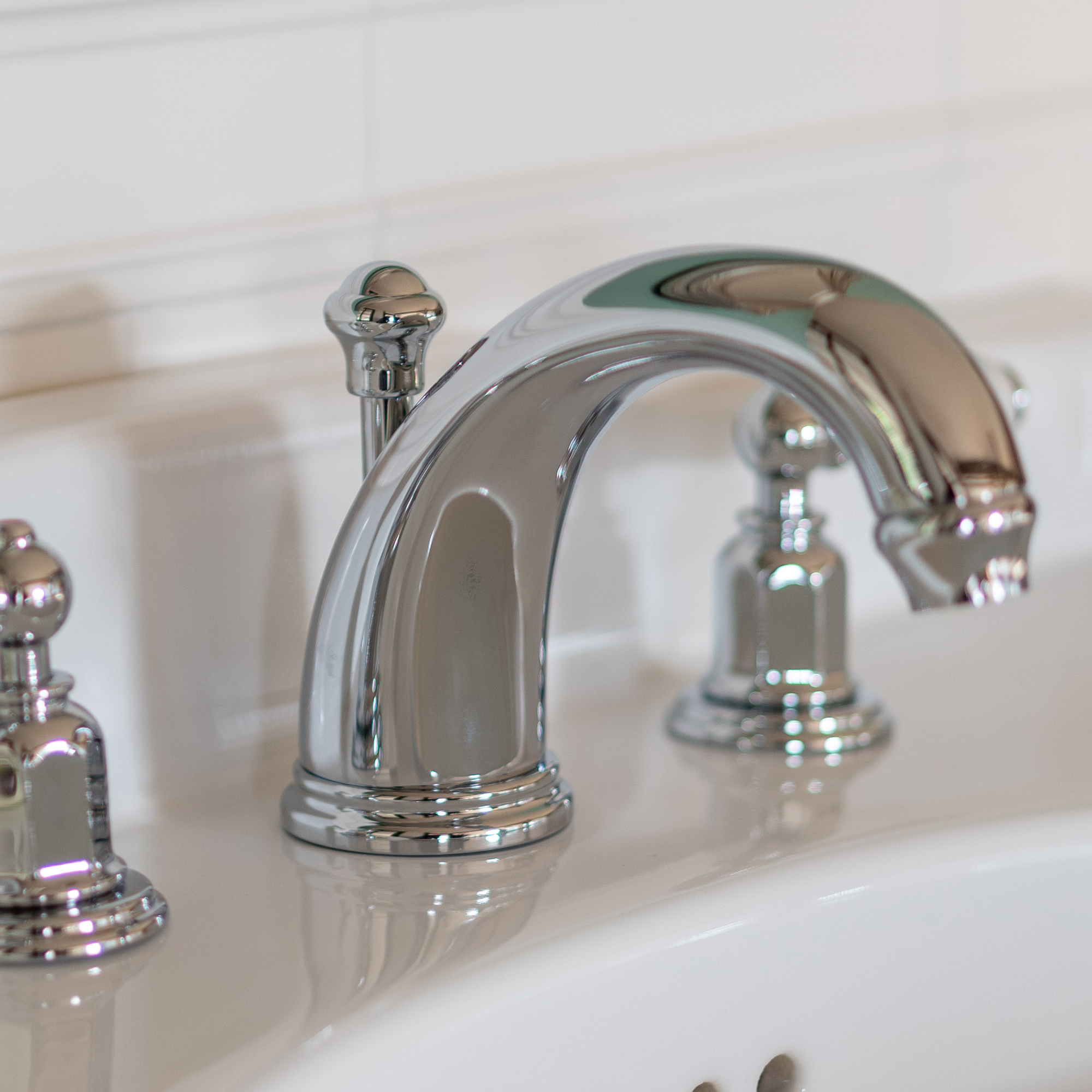 Traditional bathrooms LEVER Waschtisch 3-Loch Mischbatterie Pr3700/bn  - Вид №1