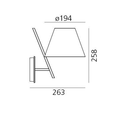 Artemide 1752020A la Petite W BCO бра 114538 - Вид №2