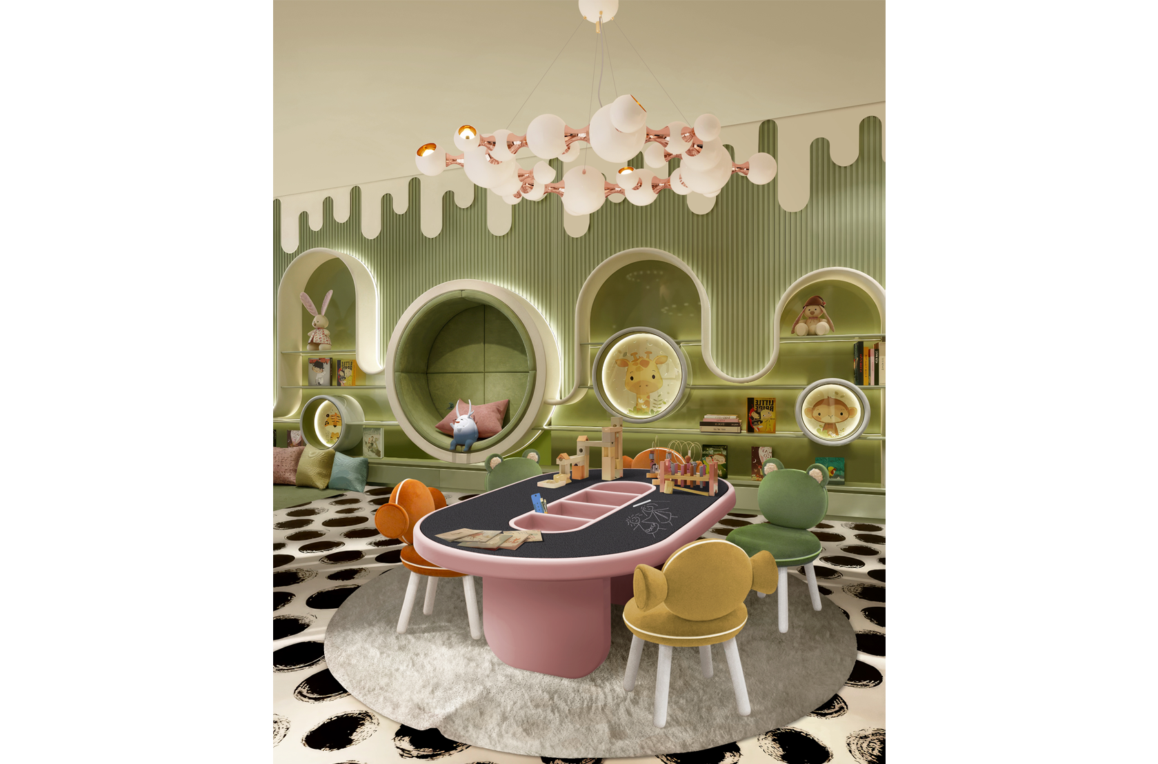 CIST555 Детские ковры Облако Circu  - Вид №3