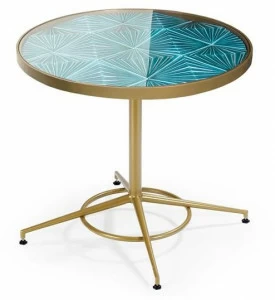 Theia Круглый керамический стол Maze