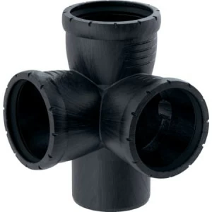 GEBERIT 393.559.14.1 Крестовина двухплоскостная Geberit Silent-Pro 87,5°