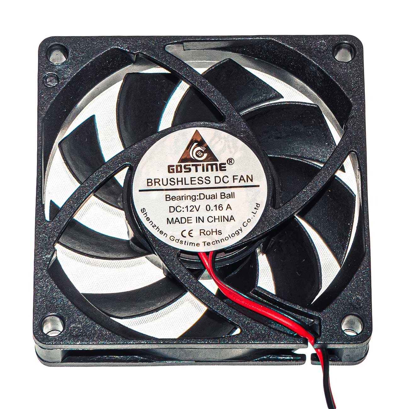 6005 Осевой вентилятор корпусной 60х60х10мм 12Вольт LAB.Space  - Вид №4