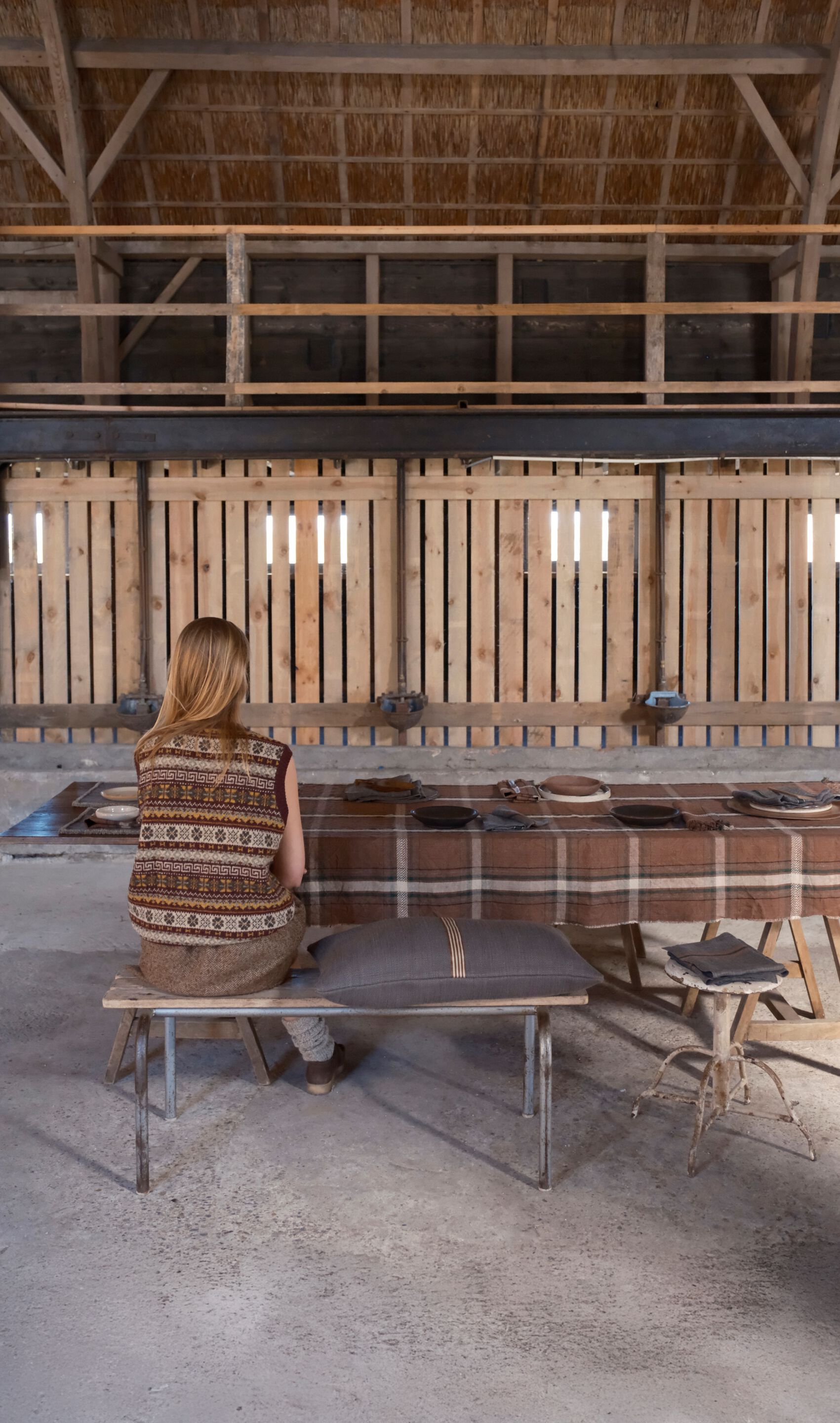 Льняная скатерть Libeco Home рябина ARCH-00102257 - Вид №3