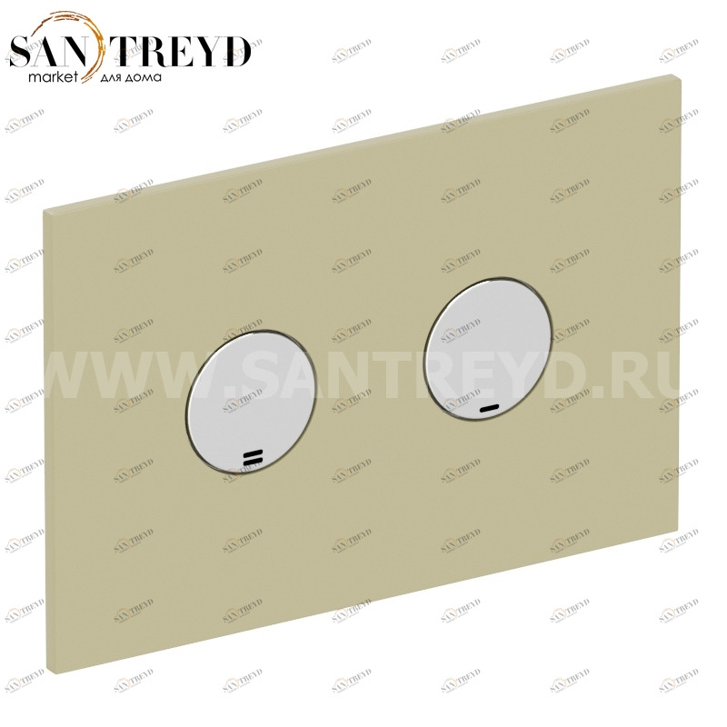 PL03SE Кнопка слива для инсталляции Globo 21 см цвет Горчичный Globo ACCESSORIES Италия Ceramica Globo