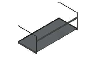 Металлическая подвесная консоль для умывальника