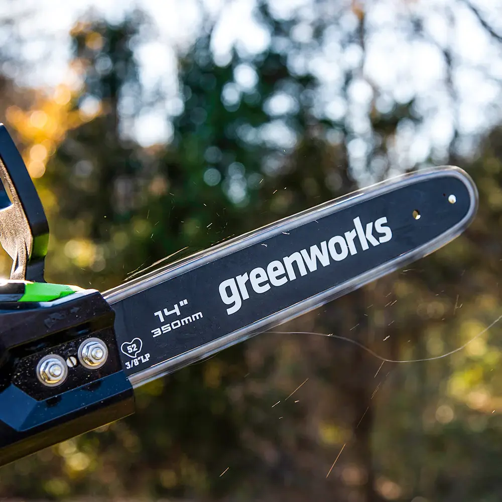 Аккумуляторная пила Greenworks 40V с шиной 35 см - компактная мощность для сада и леса 86837016 STLM-0071914 - Вид №8