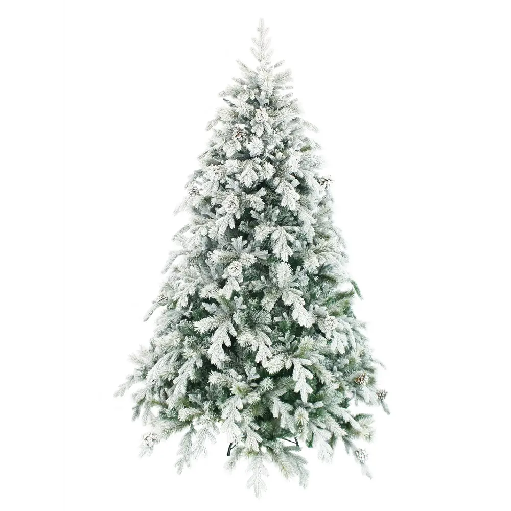 Ель новогодняя искусственная Crystal Queen заснеженная 210 см 89394094 STLM-2074546 BEATREES 