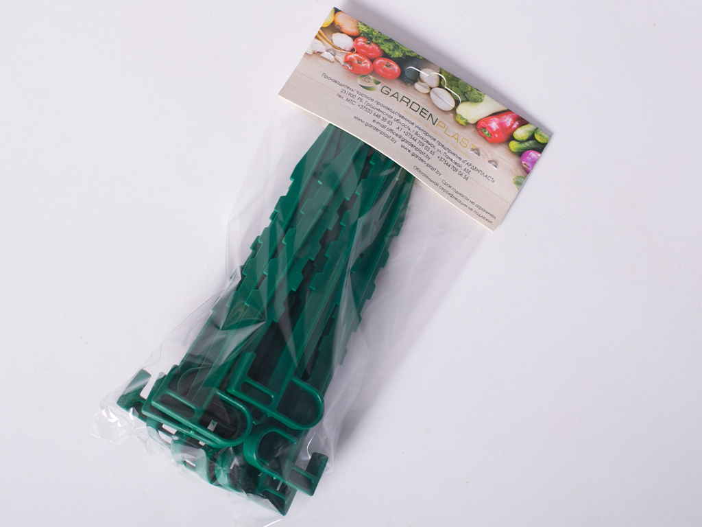 Колышки для огорода, высота 140 мм, 10 шт ГеоПластБорд GPBST-195 - Вид №2