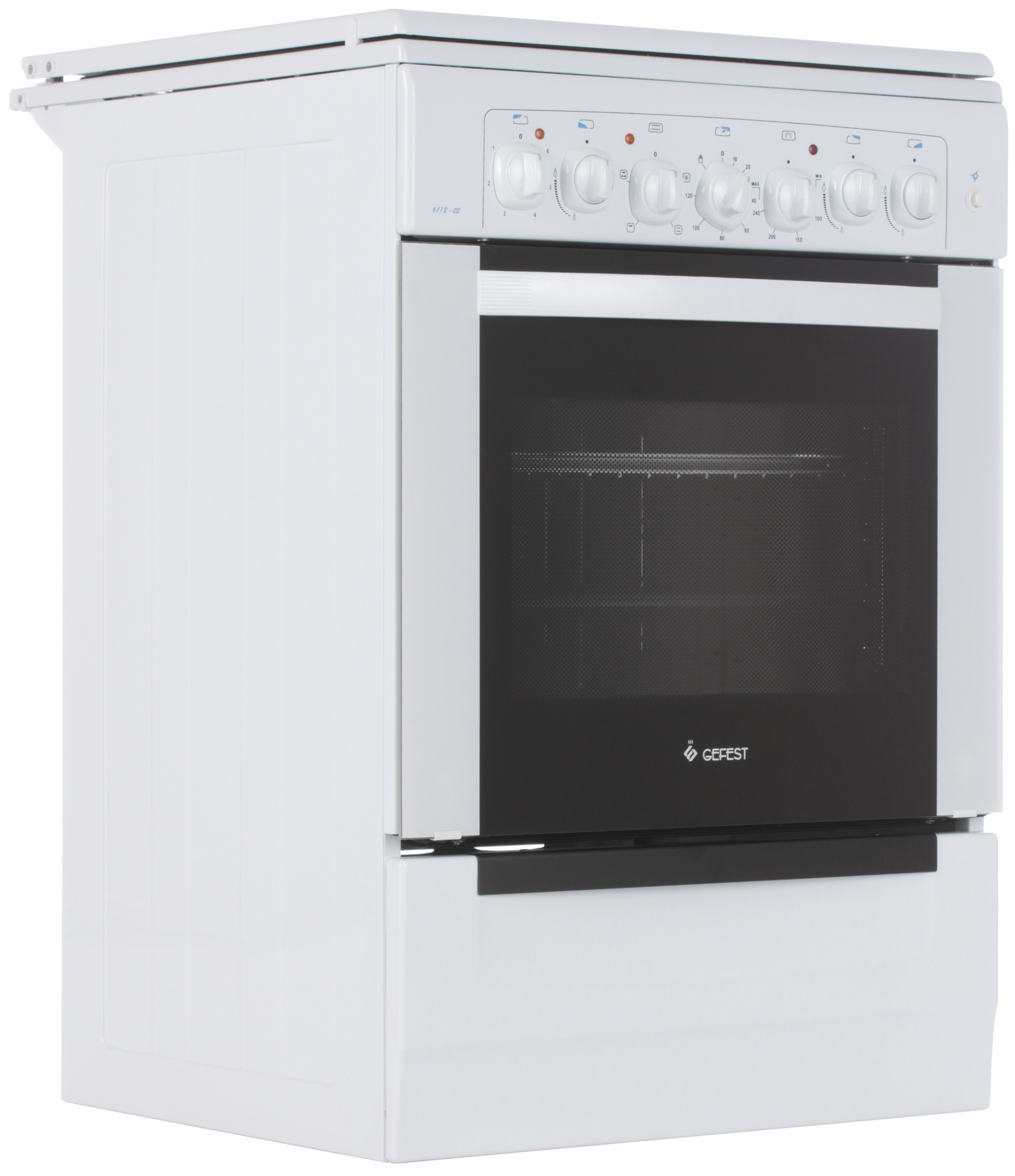 1089384 Комбинированная плита Gefest 6112-02 белый STDN-0070085 - Вид №1