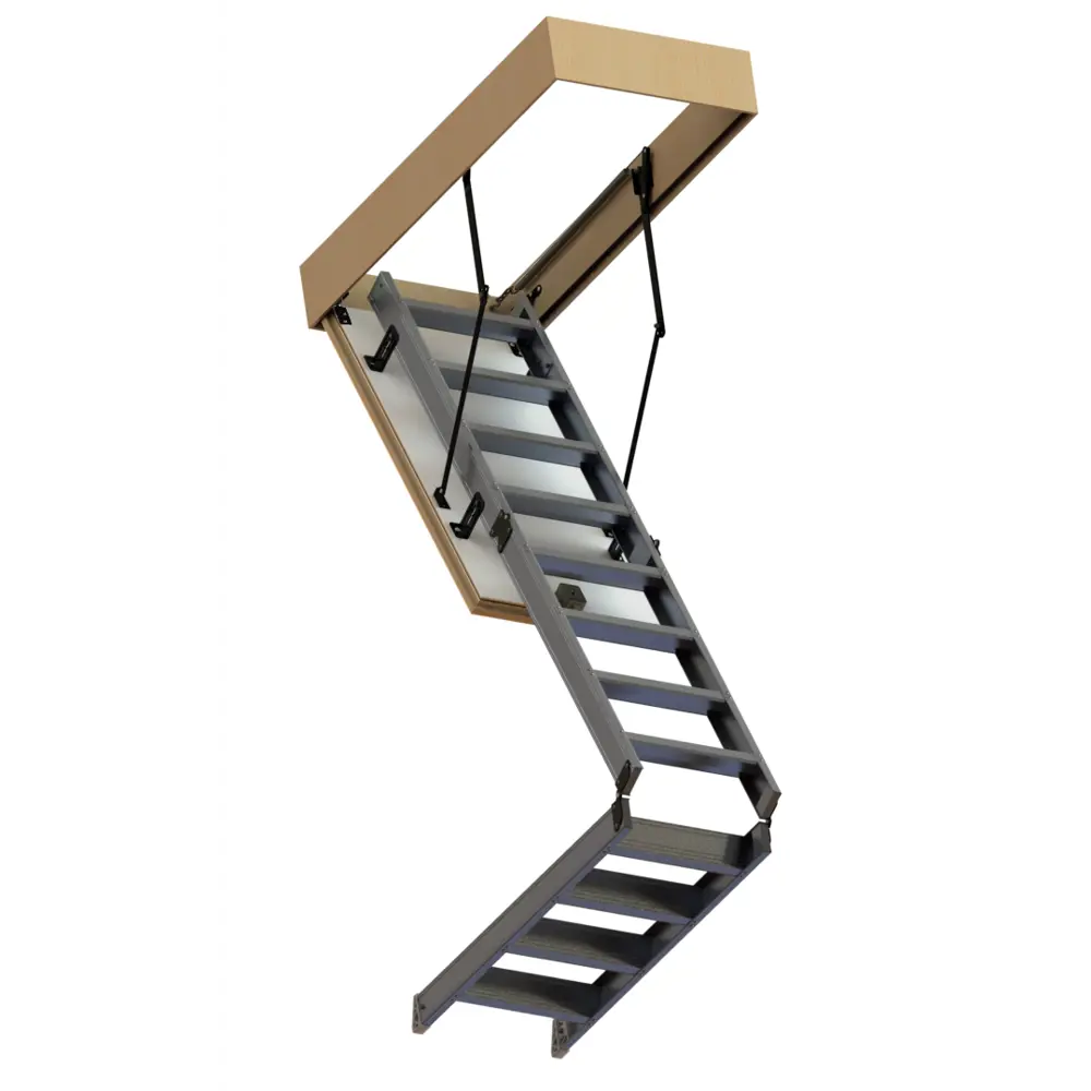 Лестница чердачная складная с секциями ALU 70x120x280 см 83771089 STLM-2037921 OMAN  - Вид №1