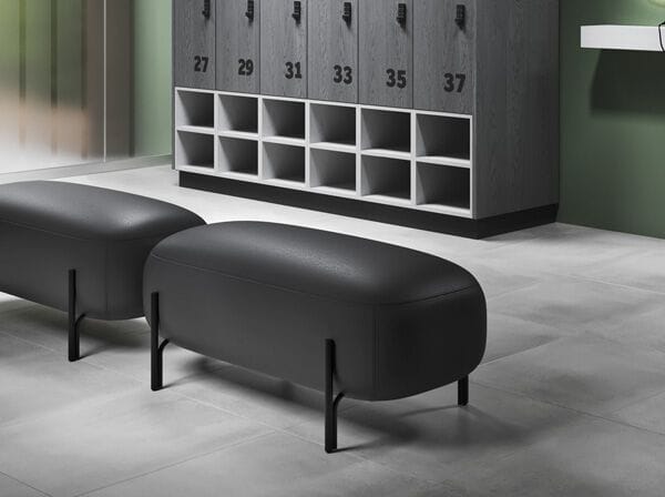 Мягкая скамейка из искусственной кожи FIT INTERIORS AURA ARCH-00033390 - Вид №1