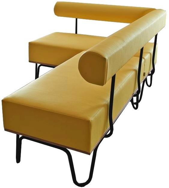 Sedex Модульная скамейка с мягкой подкладкой и спинкой sun-id-1453701 - Вид №1