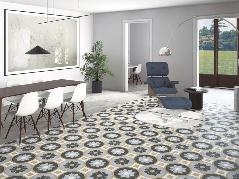 Harmony Настенная / напольная плитка с энкаустическим эффектом для внутреннего и наружного применения sun-id-1457906 - Вид №3