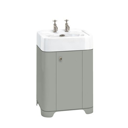 Раковина 600мм с тумбой, цвет темно - оливковый Arcade Burlington ARC600 1TH, ARC9M - Вид №3