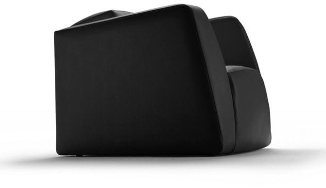 CREARTE COLLECTIONS Кожаное кресло с подлокотниками Lab 6 - totema 52 - Вид №2