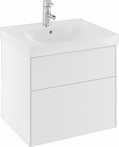 42556 IFO Sense тумба под умывальник с двумя ящиками, W = 900 мм, W1 = 922 мм, белый
