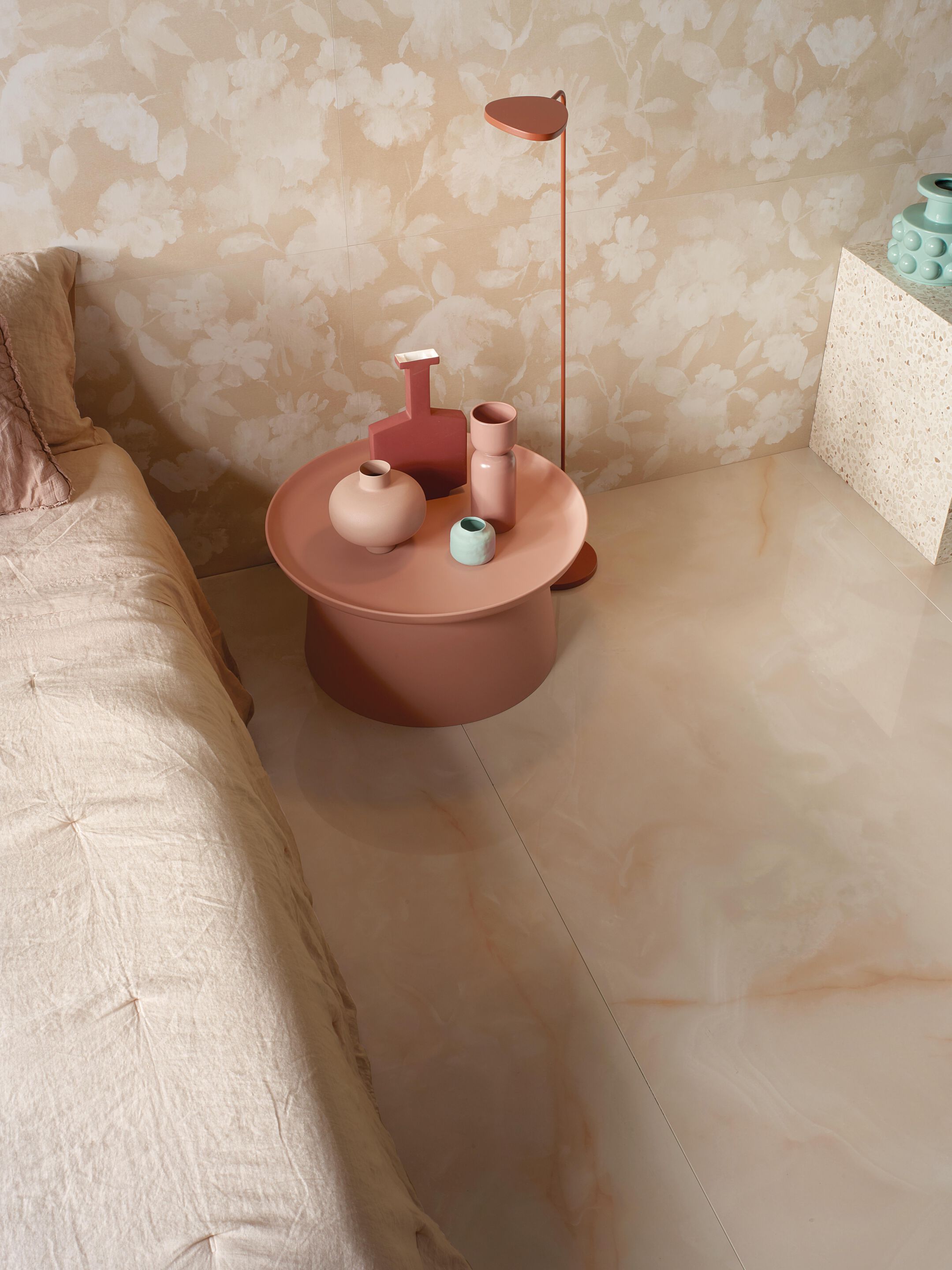 Белая паста с эффектом цемента и декоративная коробка FAP ceramiche Color &gt ARCH-00082087 - Вид №10