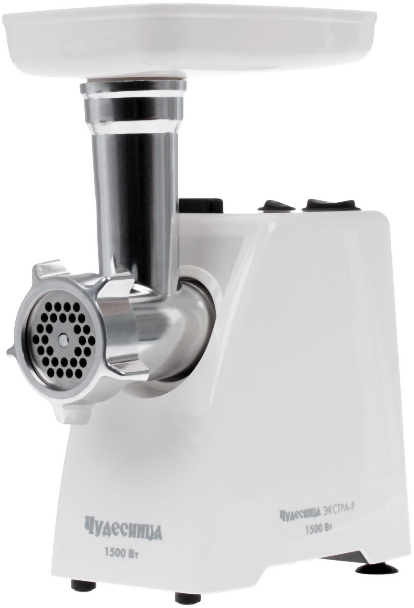 1093893 Мясорубка электрическая Чудесница Экстра ЭМШ 1500-Р1 белый STDN-0122900 - Вид №1