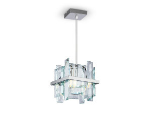 Стеклянный подвесной светильник