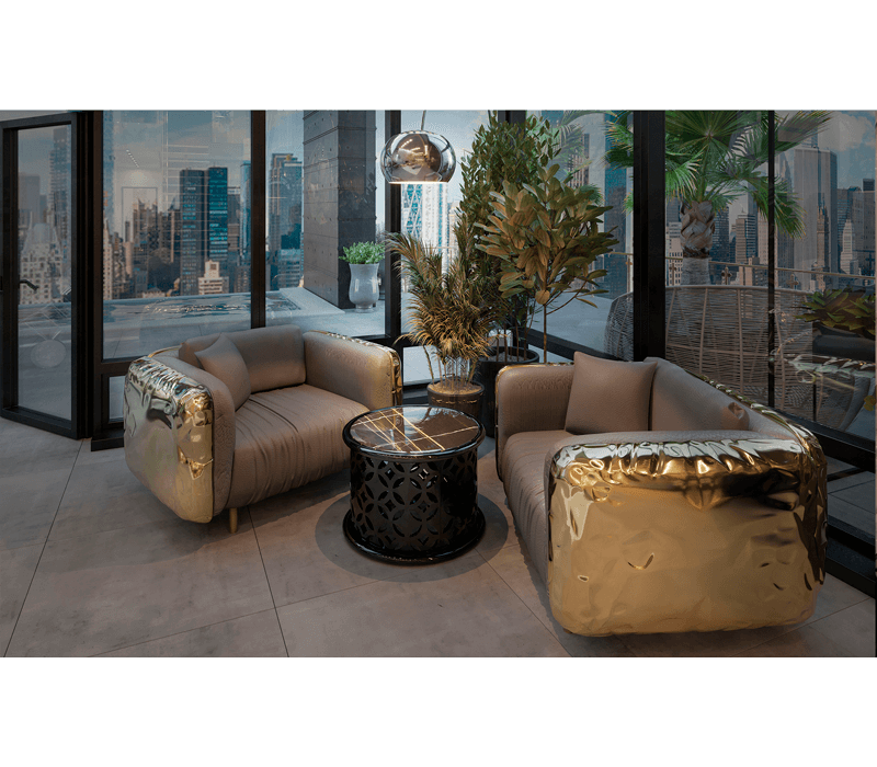 0-096 Каменный столик  Boca Do Lobo  - Вид №2