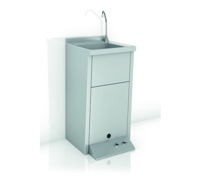 GW12 03 04 05 Genwec Средство для промывки глаз с двойной подставкой, совок из нержавеющей стали 