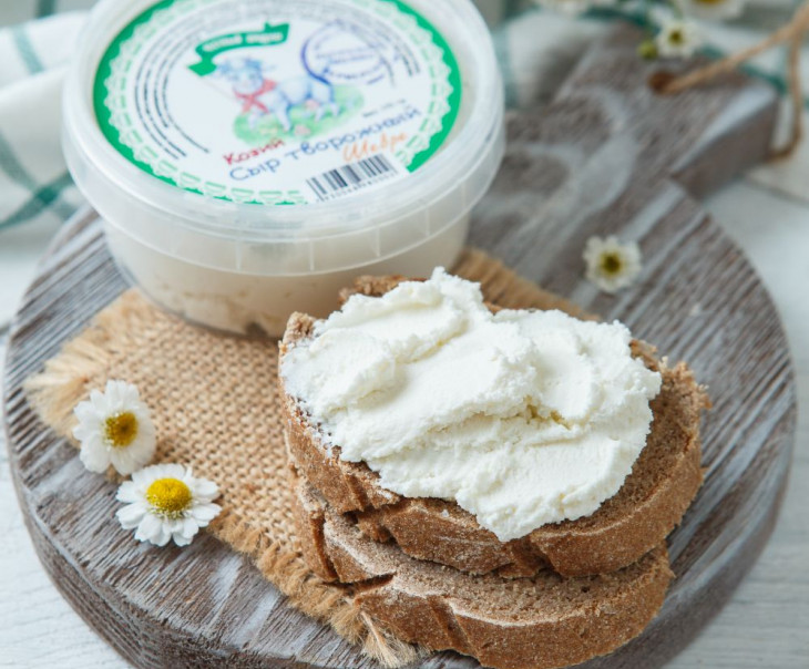 3543 Козий сыр творожный "Шевре" Вкусляндия  - Вид №1