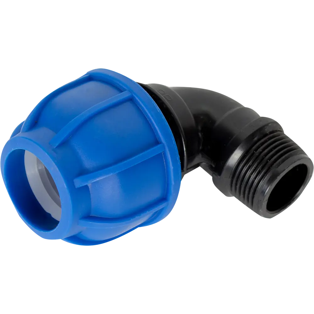 Отвод ПНД Unio ø3/4"х25 мм наружная резьба 82149022 STLM-2162679 