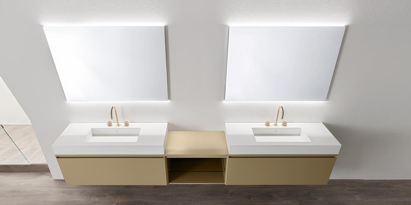 Мебель для ванной в матовой отделке Manhattan MH3 OASIS BATHROOM Master Manhattan - Вид №1