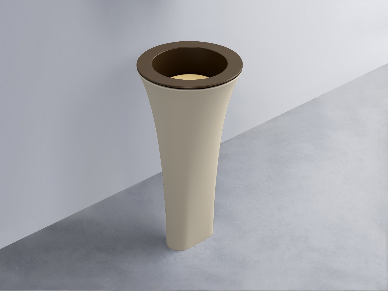 AMLA45-CA+AMPILT-CN+AMCOLT-LN Раковина Amedeo Tondo отдельностоящая cielo Enjoy + Amedeo Ceramica Cielo